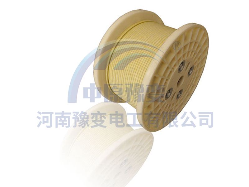 玻璃丝包聚酯膜包扁线